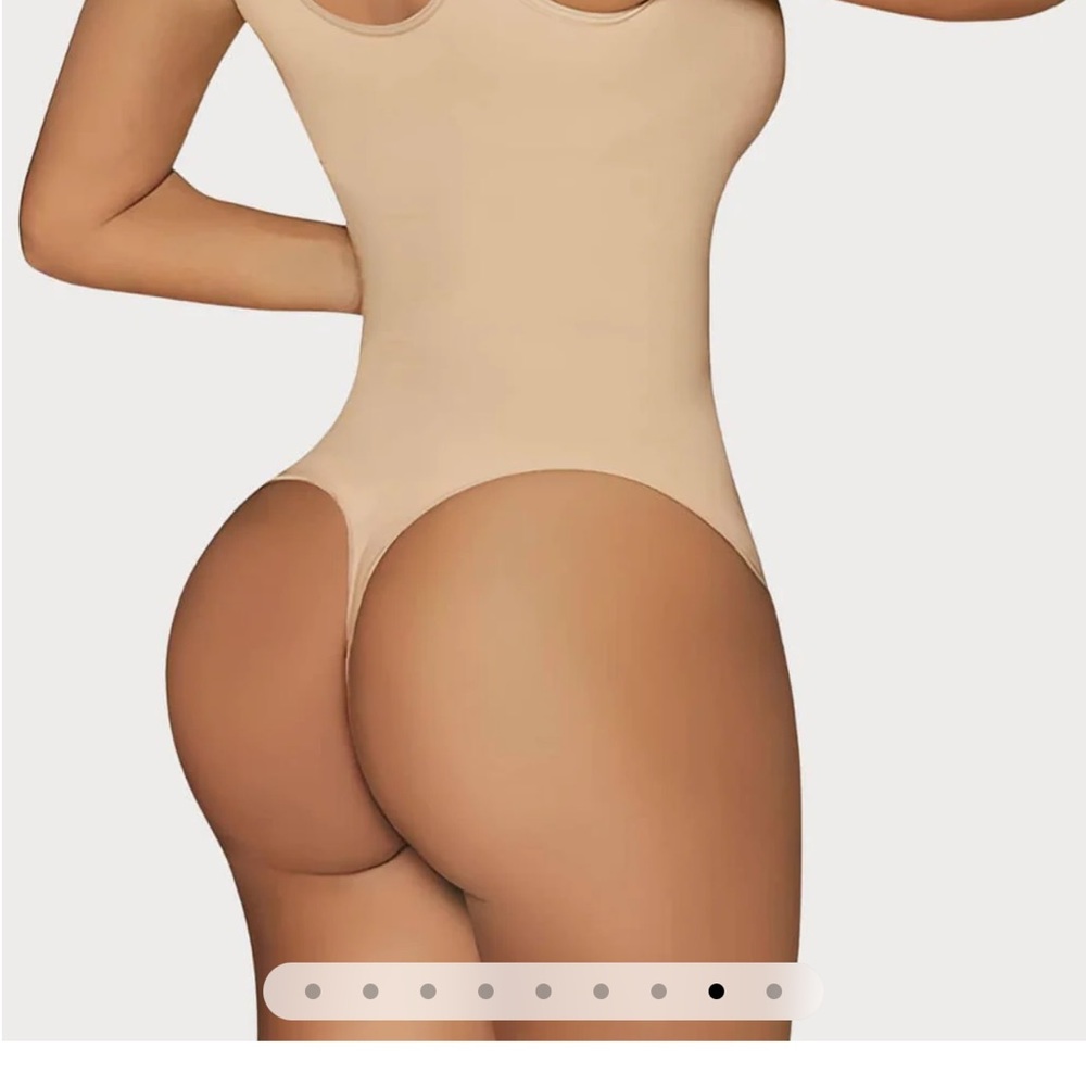 Hey shapewear tank thong medium. Nude color.